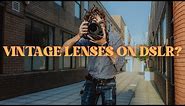 Using Vintage Pentax Lenses on Nikon DSLR