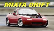 Mazda MX-5 NA Drift. Is the Miata good for drifting? (Eunos Roadster)