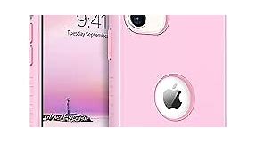 BENTOBEN iPhone 11 Case, Phone Case iPhone 11, Heavy Duty 2 in 1 Full Body Rugged Shockproof Protection Hybrid Hard PC Bumper Drop Protective Girls Women Boy Men Covers for iPhone 11 2019, Pink Design