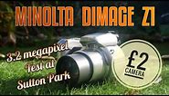 Is Retro Minolta Z1 3.2mp Digital Camera Still good in 2023? Landscape Photography Test Sutton Park