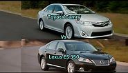 Lexus ES 350 or Toyota Camry, Which of These is Better.