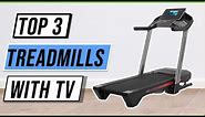 ✅3 Best Treadmills With TV Screen In 2023 [Buying Guide]