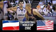 Yugoslavia vs USA - Classic Full Games | FIBA Basketball World Cup 2002