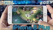 Mobile Legends: Bang Bang Gameplay on iPhone 8 Plus in 2023? | (ULTRA GRAPHICS) [Full Gameplay]