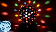 10" Black Rotating Disco Ball with 121 Points of Light from Creative Motion