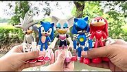 Sonic the hedgehog battle vs knuckles tails shadow amy rouge eggman silver super jet mario luigi