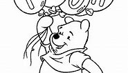 Winnie the Pooh picture to print and color - Winnie The Pooh Coloring Pages for Kids - Just Color Kids : Coloring Pages for Children