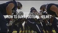 How To Buy a Football Helmet - Football Pro Tips