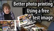 Better print quality using a colour test image. Test ICC profiles and new papers on your printer