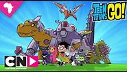 Dino Fight | Teen Titans Go | Cartoon Network