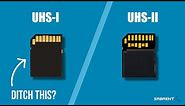 UHS I vs UHS II SD Cards | Explained!