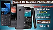 Top 3 4G Keypad phone 2023 | 3 Best 4G Keypad Mobile 2022 | Reviewfirm