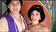 Jasmine & Aladdin Say Hello!