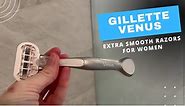 Gillette Venus Platinum Extra Smooth Razor - Anti-Slip Grip