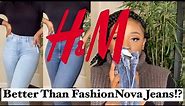H&M Size 10 Jeans Review // Better Than FashionNova Jeans?? Yes.