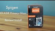 Spigen Glas.tR Privacy for the iPhone 5/5s Review+Install