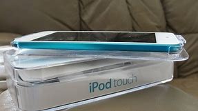NEW iPod Touch 5G Blue Unboxing (HD) 2012