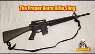 The Proper Retro Rifle Sling