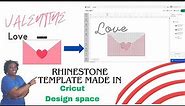 Rhinestone Template from scratch in Cricut Design Space