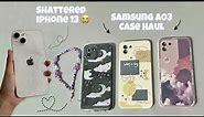 Samsung A03 case haul | What’s on my phone | Shopee accessories unboxing