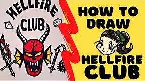 HOW TO DRAW - Hellfire Club Logo (Stranger Things)