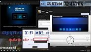 How to Install Custom Realtek HD Audio Driver and Creative X-Fi on Realtek
