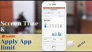 How to start using Screen Time & App Limit for iPhone, iPad, and iPod touch —TechOZO