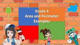 Grade 4 Area and Perimeter Examples