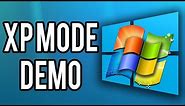 Installing Windows XP on Windows 7 on Windows 10 (XP Mode Demo)