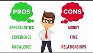 Pros And Cons Decision Making | How To Make Decisions Fast?