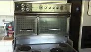 1960 Flair electric vintage stove.
