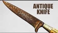 Bavarian Hunting Knife Restoration. Perfect Restoration