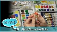 Gouache Review – My Top 7 Artist Grade Picks. Opaque Watercolor.