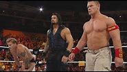 John Cena & Roman Reigns demolish Kane with The Authority looking on: Raw, Sept. 1, 2014