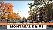 Evening Drive in Montreal: Henri-Bourassa Boulevard East to West in Ahuntsic-Cartierville! #montreal