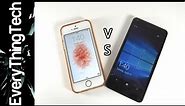 iPhone SE vs Lumia 640 Comparison