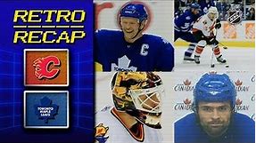 Sundin's dramatic 500th goal | Retro Recap | Flames vs Maple Leafs