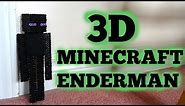 3D Perler Bead Minecraft Enderman Figure (FULL TUTORIAL)