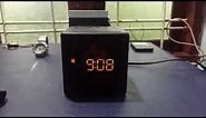 Sony Radio FM/AM Alarm Clock ICF-C1 configuration, set alarm, time, date etc.