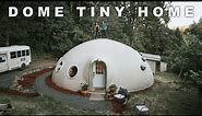 Concrete Dome Tiny Home - Full Tour! (800 sqft)