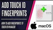 How to Add or Change Touch ID Fingerprints on MacBook (Air/Pro)