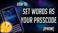 HOW TO: Set Alphanumeric Lock Screen Passcodes (iPhone & iOS)