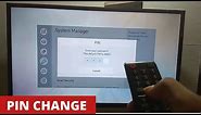 How To Change Pin In Samsung Smart TV | Samsung Smart TV Default User PIN | N SERIES TV
