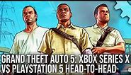 Grand Theft Auto 5 - PlayStation 5 vs Xbox Series X - Graphics/Performance/Features Tested