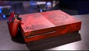 Gears of War 4 Special Edition Xbox One S Console Unboxing