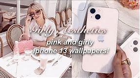 pink and girly iphone 13 wallpapers (louis vuitton, chanel)