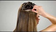 How to attach Clip-on hair extensions