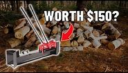 Harbor Freight Hydraulic Log Splitter Review | Is This Homestead Firewood $150 Tool Worth It?