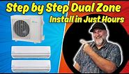 Step-by-Step Guide: Installing DIY Mini Split Dual Zone | Senville | Mr Cool