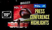 TCL CES 2024 Press Conference Highlights
